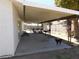 Covered back patio, ideal for outdoor dining and entertaining with ample space at 1075 Greymouth St, Las Vegas, NV 89110