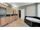 A spacious bathroom with double sinks, a soaking tub, and a separate shower provides ample space at 112 Kava Kava St, Henderson, NV 89015