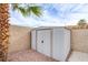 An outdoor shed provides convenient storage space on the property at 1552 Livingston Dr, Henderson, NV 89012