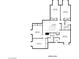 Upper level floor plan featuring multiple bedrooms, bathrooms, closets and hallway at 1865 Woodhaven Dr, Henderson, NV 89074
