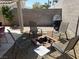 Backyard fire pit area with seating, great for gatherings at 1901 Rolling Dunes Ct, Las Vegas, NV 89117
