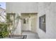 Inviting condo entrance with a decorative door, neutral tones, and well-maintained surroundings at 2117 Echo Bay St # 102, Las Vegas, NV 89128