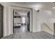 Bedroom entrance from the hallway, showcasing neutral decor and natural light at 2130 Trebbiano Way, Las Vegas, NV 89156