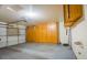 Spacious garage with ample storage cabinets and a clean, finished floor at 2251 Van Gogh Dr, Henderson, NV 89074