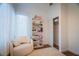Cozy office space with built-in shelves, storage and natural light at 2251 Van Gogh Dr, Henderson, NV 89074