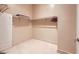 Spacious walk-in closet offering ample storage with shelving, rods, and space for organization at 2455 W Serene Ave # 923, Las Vegas, NV 89123