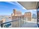 Relax on this condo balcony with stunning views and glass railings for unobstructed scenery at 2700 Las Vegas Blvd # 2303, Las Vegas, NV 89109