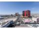 Bright daytime cityscape view showing hotels and casinos under a clear blue sky at 2700 Las Vegas Blvd # 2809, Las Vegas, NV 89109