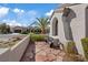 Welcoming front entrance with stone walkway and desert landscaping at 2862 Sapphire Desert Dr, Henderson, NV 89052