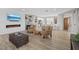 Bright living room boasts a fireplace, modern decor, and open layout at 2862 Sapphire Desert Dr, Henderson, NV 89052