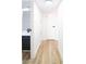 Hallway view of a modern updated bathroom featuring a vanity at 3140 Pradera Cir, Las Vegas, NV 89121