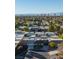 Aerial view of a residential neighborhood showcasing the property among lush greenery at 3719 Centennial Cir, Las Vegas, NV 89121