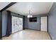 An airy dining room with patio doors and neutral tile flooring for easy maintenance at 3719 Centennial Cir, Las Vegas, NV 89121