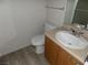 Bathroom features a modern toilet and sink at 3890 Terrazzo Ave, Las Vegas, NV 89115