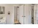 Clean bathroom featuring a vanity, shower, and tile flooring at 4135 Pistachio Nut Ave, Las Vegas, NV 89115