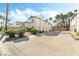 Charming townhouse with well-maintained landscaping, private driveways and a two car garage at 5025 Starfinder Ave, Las Vegas, NV 89108
