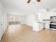 Living room boasts large windows, plush seating, and stylish decor at 5241 Caspian Springs Dr # 103, Las Vegas, NV 89120