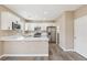 Beautiful kitchen with white cabinets, modern appliances, and stylish countertops at 5286 Monterey Park Cir, Las Vegas, NV 89146