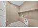 Laundry room with tile flooring and ready for washer and dryer hookups at 637 Our Heritage St, Henderson, NV 89011