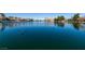 Picturesque view of a calm lake with ducks swimming, surrounded by mature trees and cozy lakeside homes at 7620 Tortola Bay Ln, Las Vegas, NV 89128