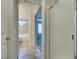 Hallway leading to a bathroom and bedroom at 9050 W Tropicana Ave # 1053, Las Vegas, NV 89147