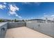 Roof top deck with privacy walls and partial shade cover provides a relaxing outdoor space at 9050 W Tropicana Ave # 1053, Las Vegas, NV 89147