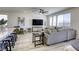 Living room features comfortable seating, stylish decor, and plenty of natural light, perfect for relaxing or entertaining at 9772 Alpine Style Dr, Las Vegas, NV 89166