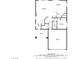 Main level floor plan showcasing the kitchen, living room, and garage at 10425 White Princess Ave, Las Vegas, NV 89166