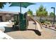 Community playground featuring a slide and climbing wall at 10425 White Princess Ave, Las Vegas, NV 89166