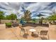 Community playground with seating area and climbing structures at 10425 White Princess Ave, Las Vegas, NV 89166