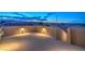 Large rooftop patio with outdoor lighting, offering a perfect space for relaxation at 10425 White Princess Ave, Las Vegas, NV 89166
