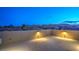 Rooftop terrace with outdoor lighting and views of the mountains at 10425 White Princess Ave, Las Vegas, NV 89166