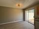 The dining area includes access to a slider for access to the backyard at 173 Greenbriar Townhouse Way, Las Vegas, NV 89121