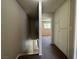 Hallway leading to bedroom and bathroom at 173 Greenbriar Townhouse Way, Las Vegas, NV 89121
