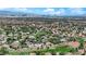 Expansive aerial view showcases the community with the Las Vegas skyline visible in the distance, emphasizing the desirable location at 1848 Indian Bend Dr, Henderson, NV 89074