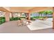Covered picnic area with tables and seating, perfect for outdoor gatherings and community events at 1848 Indian Bend Dr, Henderson, NV 89074