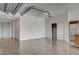 Large open living space with concrete floors, a closet, and stainless steel appliances at 200 Hoover Ave # 912, Las Vegas, NV 89101