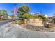 Beautiful signage for The Meridian along with well-manicured landscaping makes for a wonderful first impression at 210 E Flamingo Rd # 419, Las Vegas, NV 89169