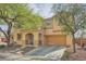Inviting two-story home featuring desert landscaping and a two-car garage at 2714 Cottonwillow St, Las Vegas, NV 89135
