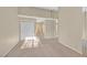 Bright bedroom featuring neutral carpeting, double door closet and an ensuite bathroom at 2851 S Valley View Blvd # 1026, Las Vegas, NV 89102