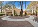 Exterior view of property with gravel landscaping and a sidewalk at 2851 S Valley View Blvd # 1026, Las Vegas, NV 89102