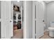 Walk-in closet featuring extensive shelving for optimal organization at 397 Purple Sandpiper St, Las Vegas, NV 89138