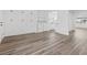 Living room boasts wood floors, lots of storage, and an open floorplan to the kitchen at 429 N 10Th St, Las Vegas, NV 89101