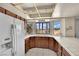 A kitchen featuring a bay window overlooking the backyard at 5890 W Patrick Ln, Las Vegas, NV 89118