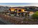 Modern home with a private pool, multiple patios and scenic mountain views at 6 Vista Crescent Ct, Henderson, NV 89012