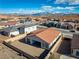 Beautiful single-Gathering home featuring desert landscaping and an attached two-car garage at 647 Quarry Pass, Mesquite, NV 89034