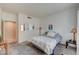 Bedroom with neutral walls, carpet, and neutral decor at 6916 Dorita Ave # 101, Las Vegas, NV 89108