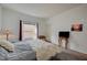 Bedroom with neutral walls, carpet, and natural light at 6916 Dorita Ave # 101, Las Vegas, NV 89108