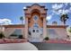 Community clubhouse featuring palm trees, a ramp, and glass block windows at 6916 Dorita Ave # 101, Las Vegas, NV 89108