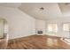 Bright living room featuring hard surface floors, fireplace and natural light at 7140 Pascal Dr, Las Vegas, NV 89156